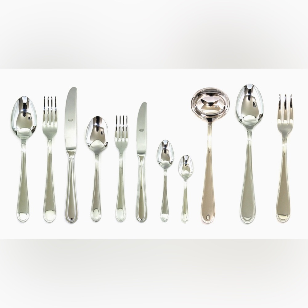 Mepra 99 Piece Cutlery Set Norma NIB NWT Never Used